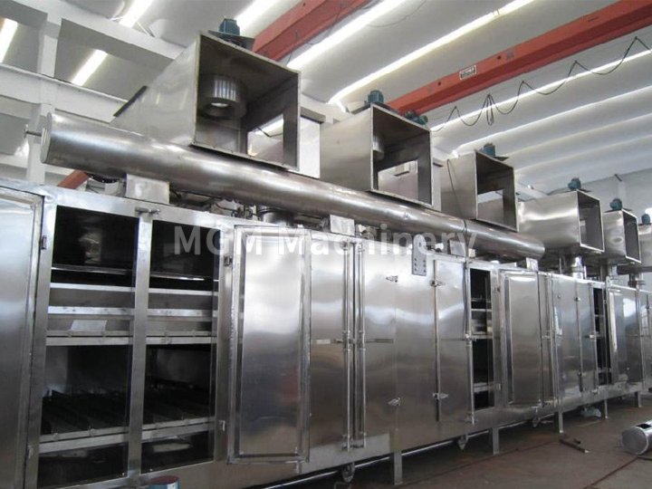 Multi-layer belt dryer