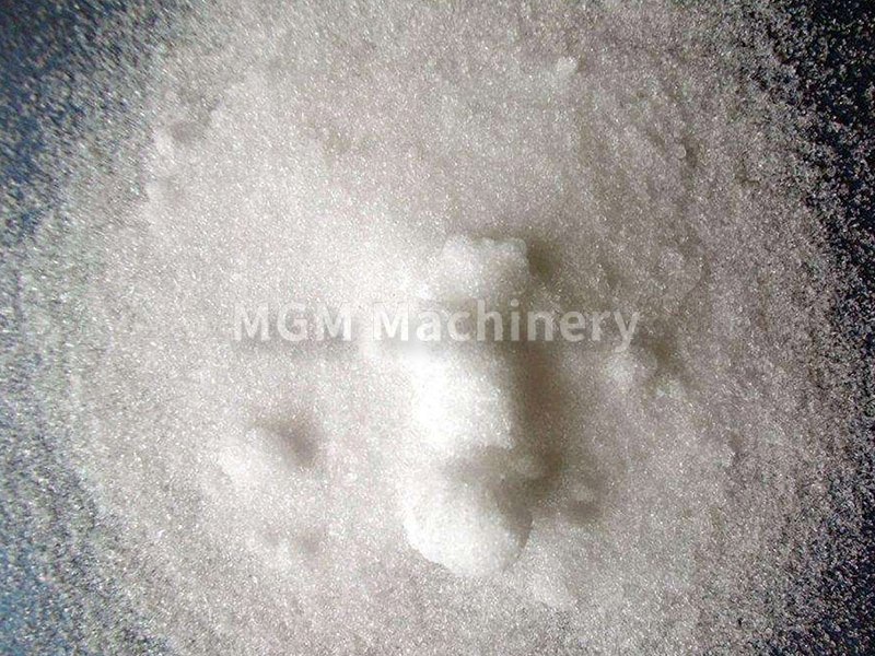Dried powdered ammonium sulfate